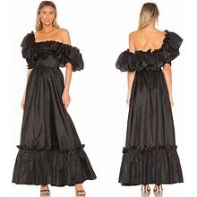 Loveshackfancy Tara Dress - Black - Size 4 - NWT $695