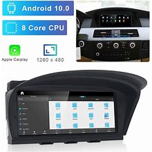 8-Core Android Car GPS Wifi Wireless Carplay For BMW 3 5 Series E60 E61 E63 2010