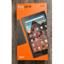 Amazon Fire HD 10 9th Generation 32GB Wi-Fi 10.1in Black - OPEN BOX 841667182667