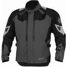 Firstgear 37.5 Kilimanjaro Textile Jacket (Small Regular, Gray/Black)