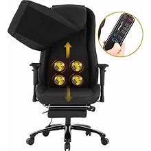 High-Back Massage Chair PU Leather Office Chair Computer Desk Chair Task Executive Chair With Lumbar Support Swivel Rolling Chair For Women, Men