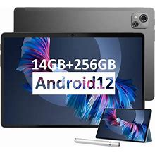 Os-Cal Oscal 10 Inch Pad13,14+1256Gb/1Tb Tf Tablet, 10.1 Fhd+Ips 1920 1200,13+8Mp Camera,7680Mah 18W, Android 12 Tablets Gray