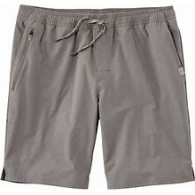 L.L.Bean | Men's Multisport Shorts, 9" Graphite Medium, Synthetic