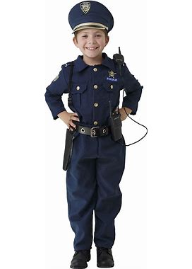 Dress Up America Police Costume For Kids - Police Officer Costume For Boys - Cop Uniform Set With Accessories