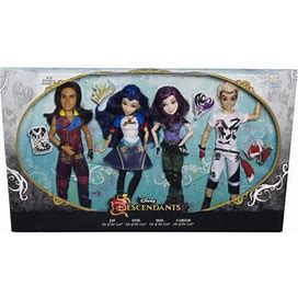 Disney Descendants Doll Set 4-Pack Jay Evie Mal Carlos Original Isle