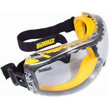 NEW Dewalt Clear Anti Fog Dual Mold DIY Workshop Safety Goggles DPG82