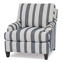 Armchair - Massoud Furniture Emma 35 Inches W Armchair - Accent Chairs In Gray/White/Brown | Size 38.0 H X 35.0 W X 40.0 D In | Perigold | 3833-Banksb