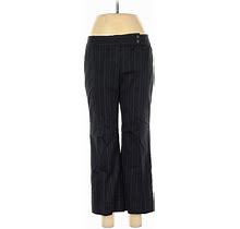 Ann Taylor Dress Pants - Mid/Reg Rise: Black Bottoms - Women's Size 8 Petite