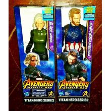 Avengers Infinity War: Black Widow & Captain America Titan Hero Series