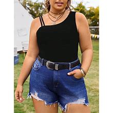 Plus Size Easter Women's Clothing New Fashion Casual Country Concert Clothing Bodycon Knitted Country Concert Tops,3XL