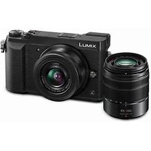 Panasonic Lumix GX85 Mirrorless Camera With 12-32mm And 45-150mm Lenses DMC-GX85WK