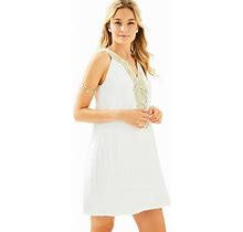 Lilly Pulitzer Valli Soft Shift Dress, Easy Fit Embellished Size Xs