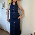 Laura Ashley Women's Midi Dress - Navy - 7