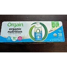 Orgain Organic Vanilla Bean Nutrition Shake, 11Oz - 11 Count