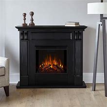 Real Flame Ashley 48 in. Electric Fireplace In Blackwash 7100E-BW ,