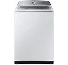 Samsung 5 Cu. Ft. White Top Load Washer With Active Waterjet At ABT