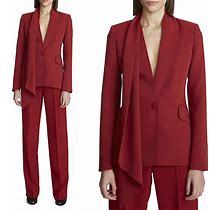 Spring Fashion Dark Red Women Pants Suits For Wedding Mother Of The