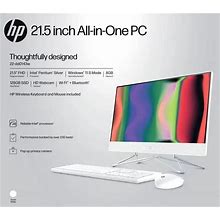 New Sealed Hp 22" All-In-One Computer Pentium Silver 3.2Ghz 8GB 128GB SSD Win 11