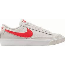 Nike Kids' Grade School Blazer Low '77 Shoes, Boys', Size 7, Crimson/White