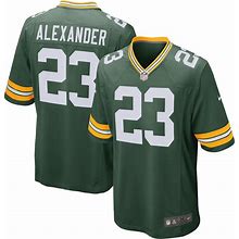 Men's Jaire Alexander Nike Green Bay Packers Game Team Jersey Size: 2XL