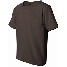 Clothing Shop Online Gildan - Heavy Cotton Youth T-Shirt - 5000B - Dark Chocolate - Size: L