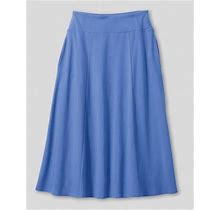 Appleseeds Women's Purple Everyday Knit Midi Skirt - - 1X - Size 1
