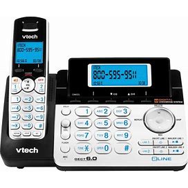 Vtech DS6151 2-Line DECT 6.0 Cordless Speakerphone With Digital Answering System And Caller ID