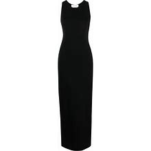 Matteau - Open-Back Knit Maxi Dress - Women - Nylon/FSC Viscose/Spandex/Elastane - 3 - Black