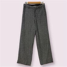 Soft Surroundings Tweed Wide Leg Pants Size 4 Classic Chic $89