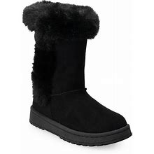 SO® Sophia Girls Winter Boots, Girl's, Size: 2, Black