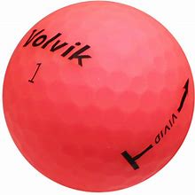 Volvik Vivid Pink | 5A Mint Condition | 12 Count Premium Used Golf Balls From Lost Golf Balls
