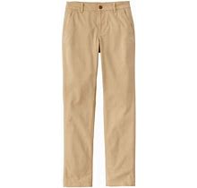 L.L.Bean | Women's Comfort Stretch Pants, Mid-Rise Straight-Leg Chino Pinenut 16, Cotton