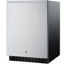 24"" Wide Outdoor All-Refrigerator - Summit Appliance SPR627OSSSHH