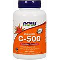 NOW Foods Vitamin C-500, Cherry-Berry, 100 Chewable Tablets