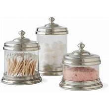MATCH Glass Kitchen Canister - Canisters & Jars In Gray | Size 6.1 H X 4.7 W X 4.7 D In | MTCH1253_40036684 | Perigold