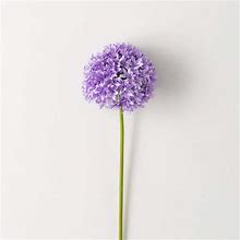 34 .25 in. Artificial Lush Purple Allium Flower Stem