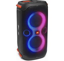 JBL Partybox 110 Portable Party Speaker With Built-In Lights - Black (Renewed)