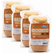 Thinslim Foods Zero Net Carb Bread | Keto | Low Carb | 45 Calories Per Slice | - Everything Inside, 4 Pack