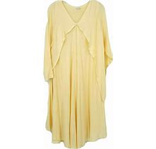 Laise Adzer Vintage Dress Womens One Size 80S Lagenlook Bohemian