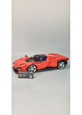 NEW DIY Technic Ferrari Daytona SP3 42143 Pcs 3778 Building Blocks Set Toy Car