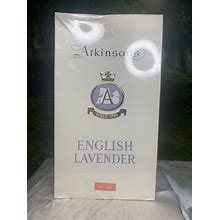 Atkinsons English Lavender 8 Fl Oz Cologne Vintage Splash (New With Box & Sealed