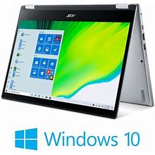 Acer Spin 3 Thin And Light Convertible 2-In-1, 14" HD Touch, AMD Ryzen 3 3250U Dual-Core Mobile Processor With Radeon Graphics, 4GB Ddr4, 128Gb Nvme S
