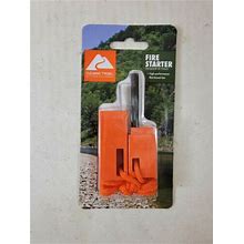 Ozark Trail Flint And Steel Fire Starter, Model 5118 Orange