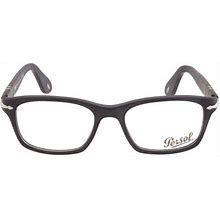 Persol Demo Square Men's Eyeglasses Po3012v 900 52