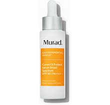 Murad Correct & Protect Serum Broad Spectrum SPF 45 | 1.0 Oz | Satiny-Smooth Serum With 100% Mineral SPF Thats Proven To Visibly Correct Discoloration