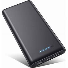 Portable Charger Power Bank 26800Mah, Ultra-High Capacity Safer External Cell Phone Battery Pack Compact With High-Performance Cells & 2 USB Output, Smart Charge For Smartphone, Android, Tablet & Etc