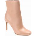 Journee Collection Silvy Bootie | Women's | Tan | Size 7.5 | Boots | Bootie