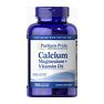 Puritan's Pride Calcium Magnesium Plus Vitamin D | 100 Rapid Release Capsules