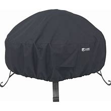 Classic Accessories Fire Pit Cover, Round, Black, Fits 36in. Dia. X 12In.H Fire Pit, Model 55-552-010401-00