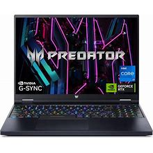Acer Predator Helios 16 Gaming Laptop | 13th Gen Intel Core I7-13700HX | NVIDIA Geforce RTX 4060 | 16" 2560 X 1600 165Hz G-SYNC Display | 16GB DDR5